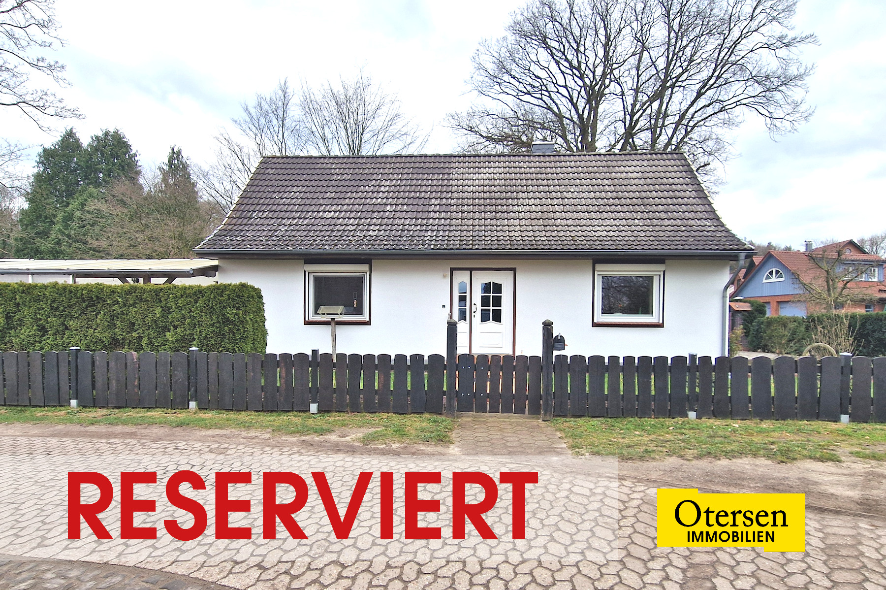 RESERVIERT! Hübsches, kleines 4-Zimmer-Haus in traumhafter Lage zwischen Schlossgarten und Weserwiesen